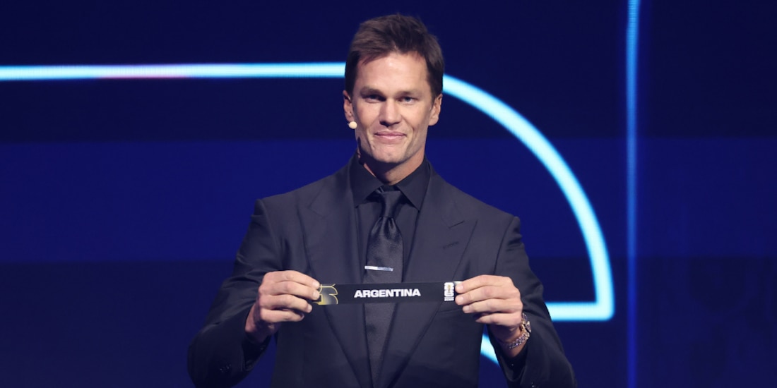 Tom Brady fue una de las celebridades invitadas al sorteo del Mundial 2026.