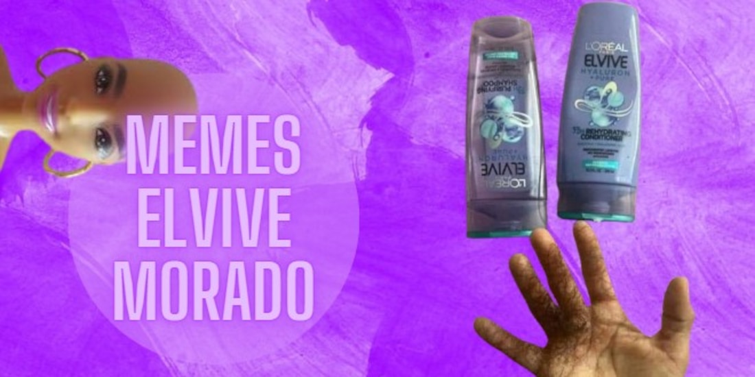 Los memes sobre la caída de cabello por el presunto uso del Elvive morado no se hicieron esperar en redes.