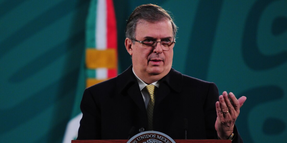 El canciller Marcelo Ebrard, en una fotografía de archivo.