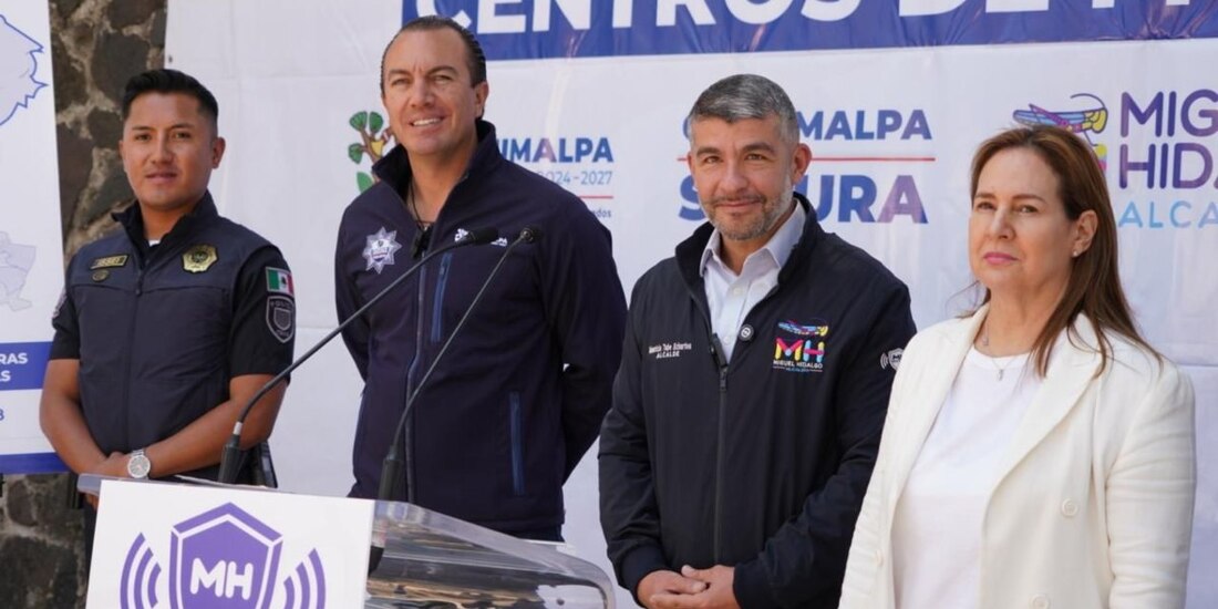 Mauricio Tabe presenta Centros de Monitoreo para ampliar la vigilancia en la Miguel Hidalgo.