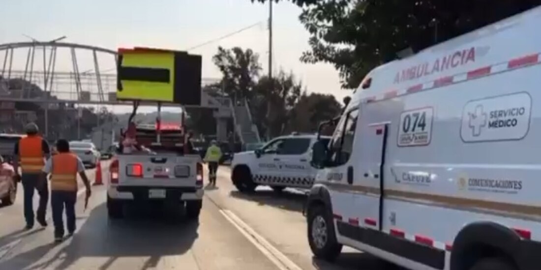 Atropellan a reportero durante transmisión en vivo.