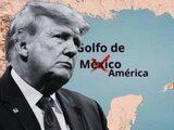 Donald Trump ordenó cambiar el nombre del Golfo de México por "Golfo de América".