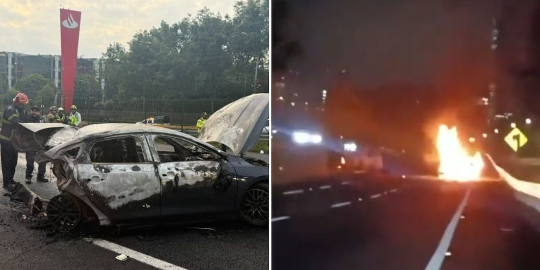 Accidente sobre la México - Toluca deja dos personas muertas.