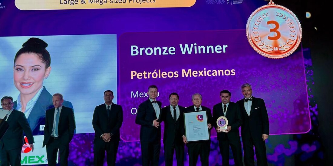 Momento de la premiación.