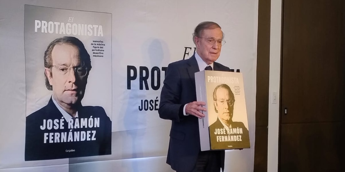 José Ramón Fernández presentó su libro "El Protagonista".