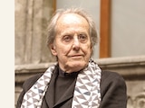 Teodoro González de León, en 2016 en el Museo de la CDMX