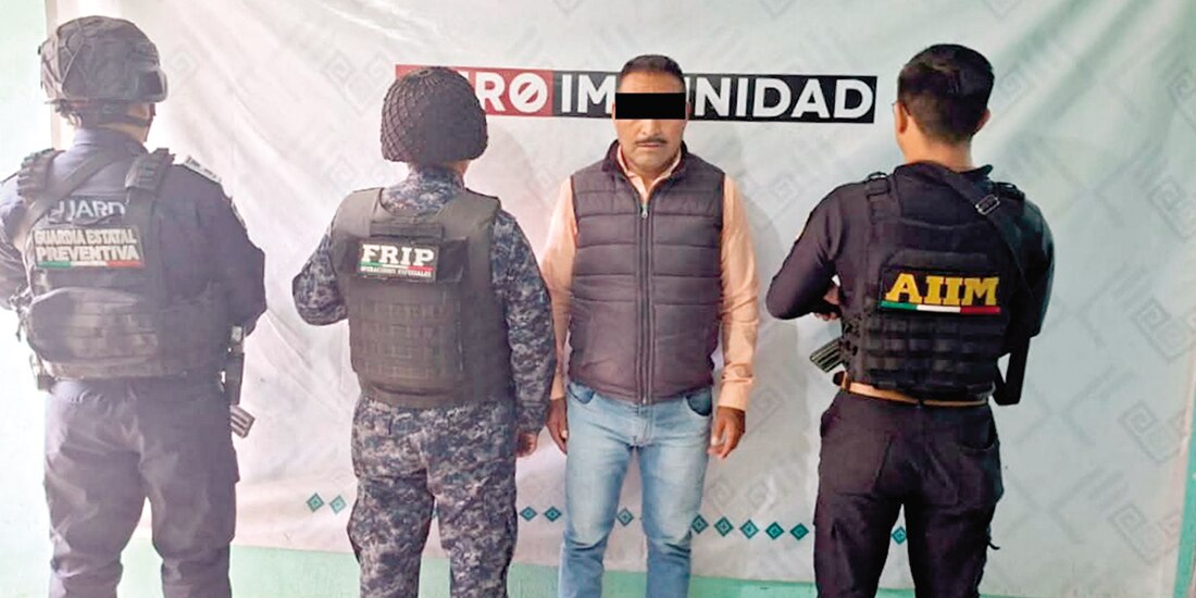 El presunto responsable, en imagen difundida por la Fiscalía de Chiapas, ayer