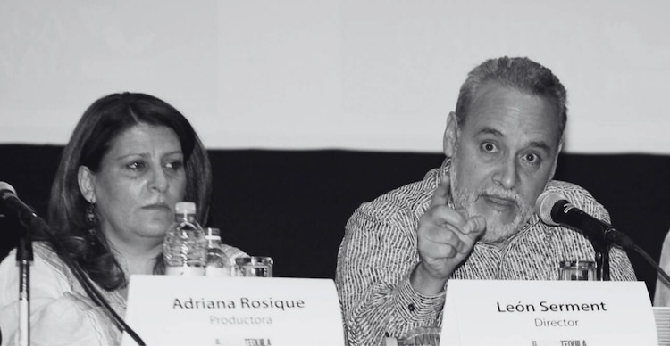 León Serment y Adriana Rosique