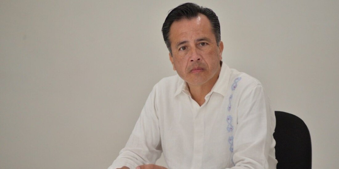 Cuitláhuac García, gobernador de Veracruz.