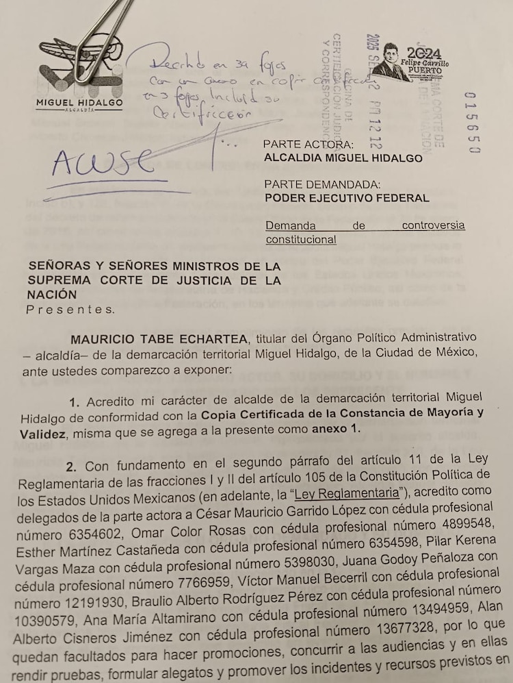 Documento oficial.