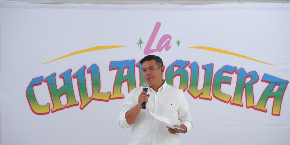 El diputado de Morena, Juan Rubio Gualito, desde la Chilanguera