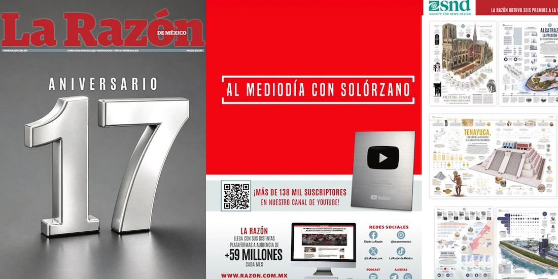 17 aniversario de La Razón de México