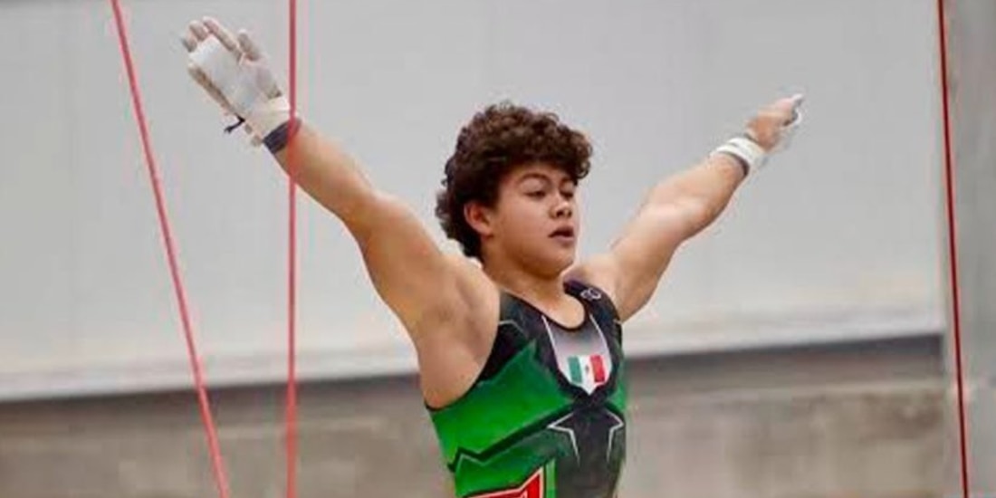 Lorenzo Zaragoza fue campeón en la prueba de anillos de la Copa de gimnasia artística en Stuttgart, Alemania.
