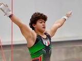 Lorenzo Zaragoza fue campeón en la prueba de anillos de la Copa de gimnasia artística en Stuttgart, Alemania.
