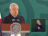 AMLO este viernes en Michoacán.