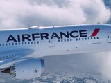 Fotografía de un vuelo comercial de la aerolínea francesa Air France.