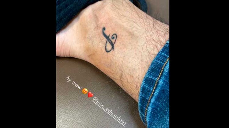 Tatuaje de José Eduardo Derbez