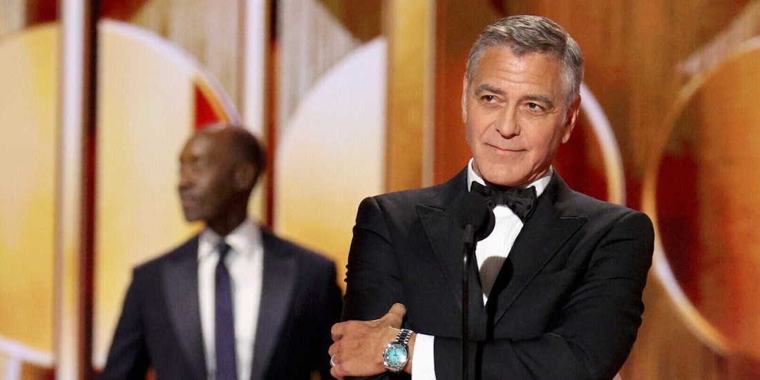 George Clooney en los Globos de Oro 2026