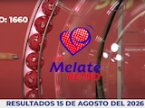 Resultados del Melate Retro en su sorteo 1660, celebrado este 15 de agosto del 2026.