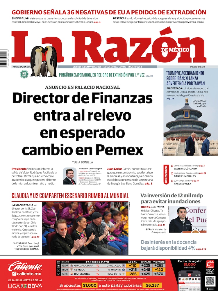 La Razón 15 Mayo 2026