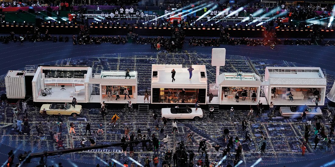 Snoop Dogg, Dr. Dre, Eminem, Mary J. Blige y Kendrick Lamar llevan el estilo de vida de los barrios al SoFi Stadium