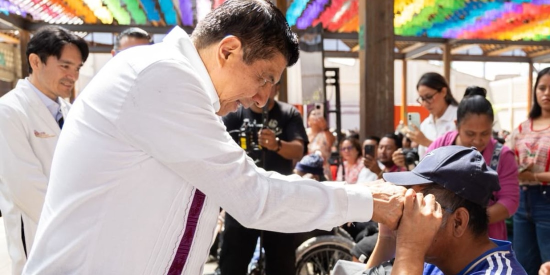 Una masiva jornada estatal de asistencia médica y social distribuyó aditamentos especializados en más de sesenta municipios de la entidad.