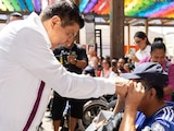 Una masiva jornada estatal de asistencia médica y social distribuyó aditamentos especializados en más de sesenta municipios de la entidad.