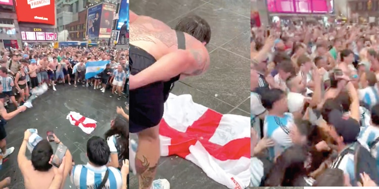NO RESPETAN LA BANDERA DEL RIVAL