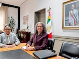 Rosa Icela Roodríguez y Graciela Domínguez.