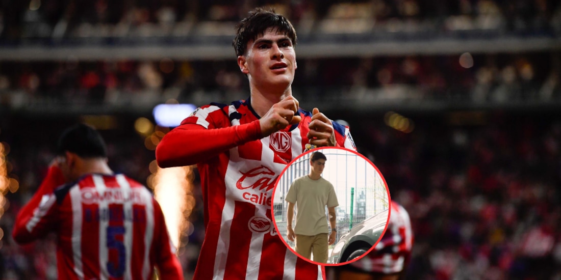 Armando González presumió su nuevo carro de lujo.