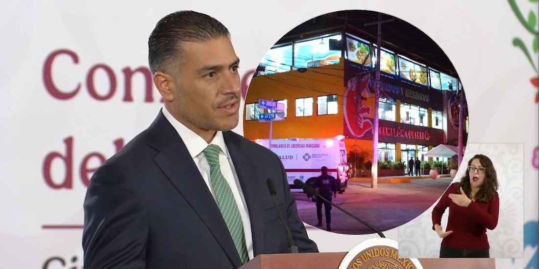 Omar García Harfuch asegura que ya se está investigando ataque en restaurante "El Camarón Guasaveño", ocurrido el domingo en Quintana Roo.