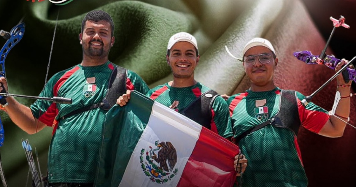 Photo: razon.com.mx Equipo varonil de tiro con arco consigue medalla de oro
