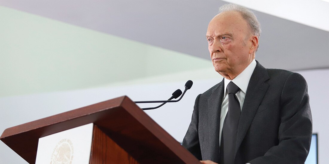 EL EXFISCAL general de la República, en conferencia de prensa en agosto pasado.
