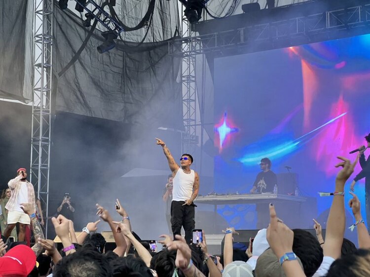 Go Golden Junk lo dejó todo en el escenario American Eagle del
AXE Ceremonia 2023
!