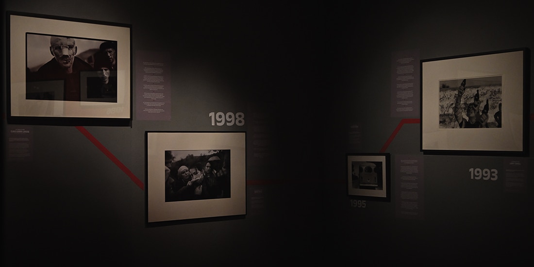 Algunas de las imágenes históricas que se muestran.