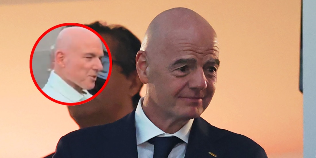 Gianni Infantino se burló de un reportero que le hizo una pregunta incómoda.
