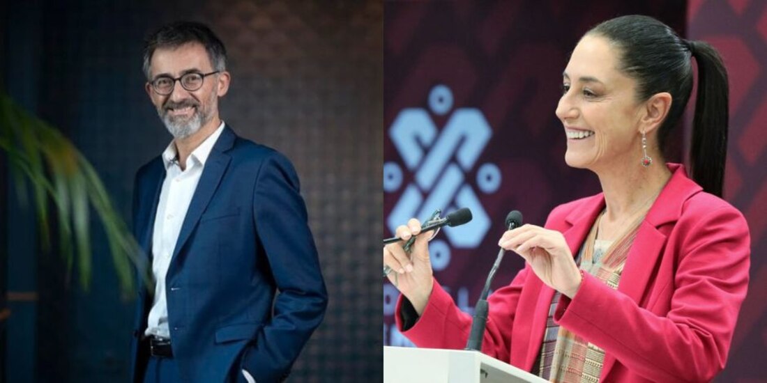 Antoni Gutiérrez-Rubí y Claudia Sheinbaum.