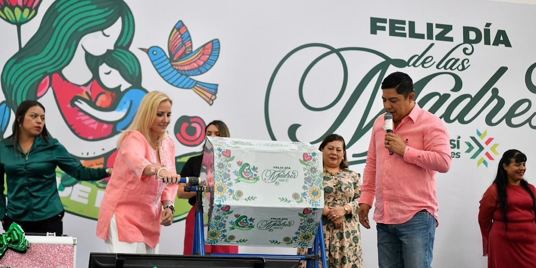Festejo en el que participó Ricardo Gallardo.