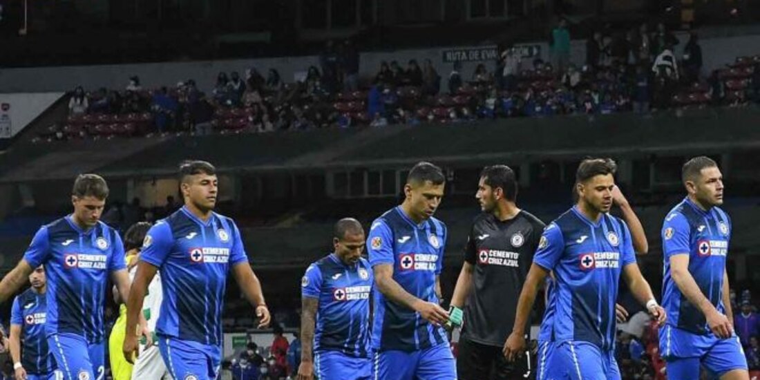 Jugadores de Cruz Azul después de su partido contra Montreal, en la Concachampions, el pasado 8 de marzo.