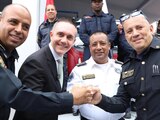 Inauguran nueva Estación de Bomberos 'Comandante Benito Pérez González' en Cuajimalpa.
