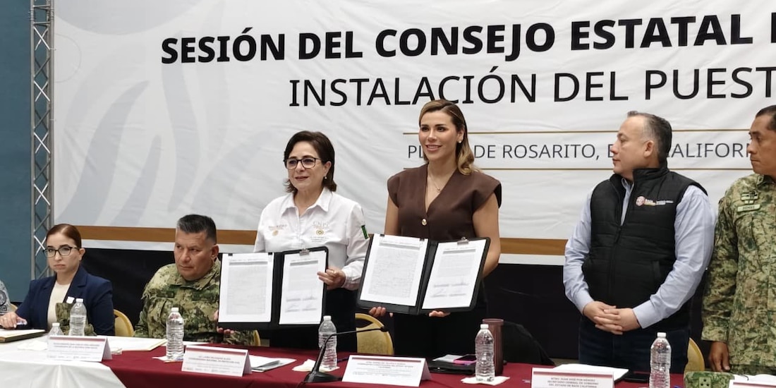 Instalan Puesto de Comando Interinstitucional en Baja California
