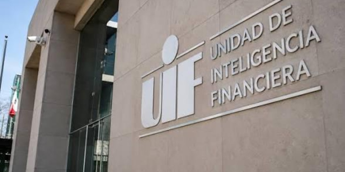 Aspecto de la oficina de la Unidad de Inteligencia Financiera.