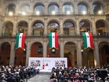 Claudia Sheinbaum Pardo, presidenta de México, presentó su Segundo Informe de Gobierno en Palacio Nacional.
