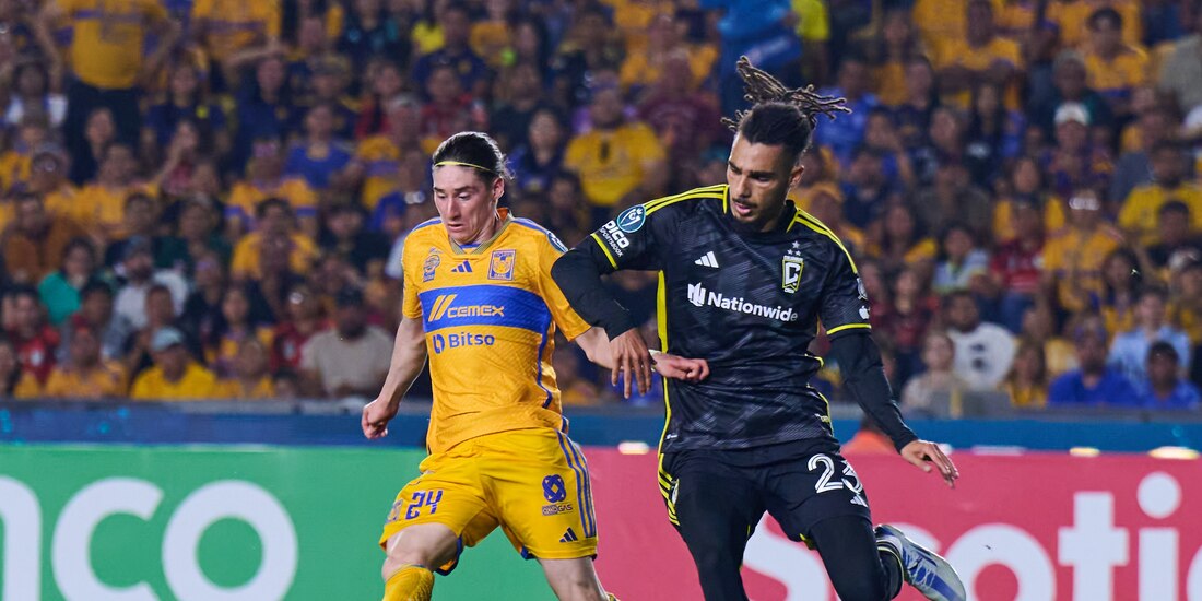 Tigres y Columbus Crew se enfrentaron en los cuartos de final de vuelta de la Concachampions