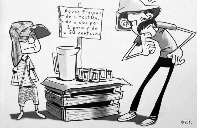 Una ilustración de la serie 'El Chavo del 8', que un día como hoy estrenó su primer episodio como una serie independiente.