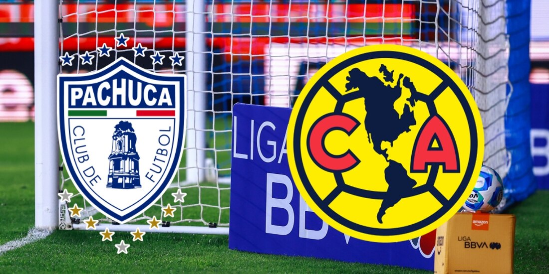 Pachuca y América se enfrentan en el último partido de la tercera jornada del Clausura 2026.