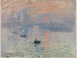 Impression, Soleil Levant, de Claude Monet, una de las obras que se exhiben.