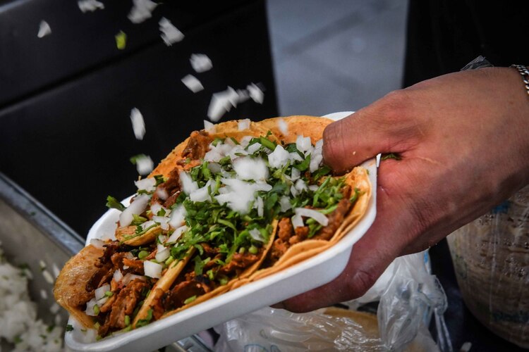 Taco Chilango, a propósito del Día del Taco en la CDMX. Imagen de archivo.