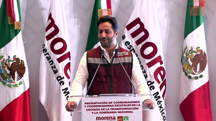 Anuncio de Morena este martes.