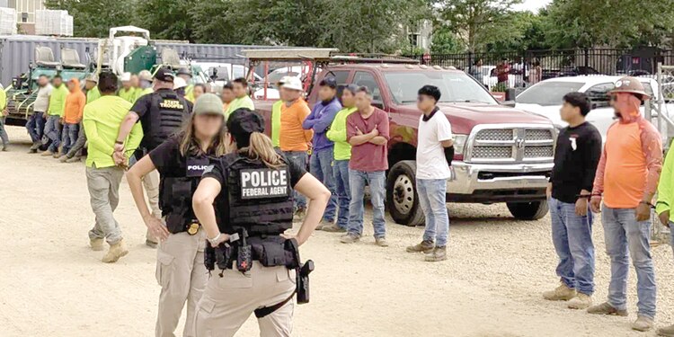 Operativo antiinmigrante realizado en Florida, el pasado 2 de junio.